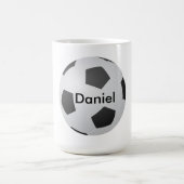 I Liebe Soccer Blank individuell anpassbar Kaffeetasse (Mittel)