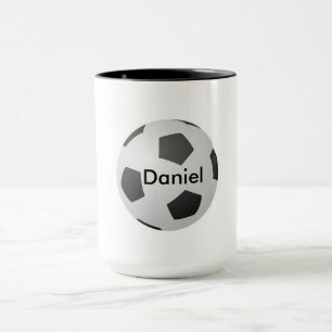 I Liebe Soccer Blank individuell anpassbar Tasse