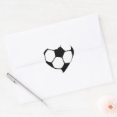 I Liebe Soccer Herz-Aufkleber (Umschlag)