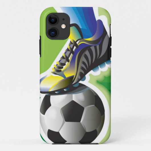 I Liebe Soccer iPhone 5 Fall Case-Mate iPhone Hülle (Rückseite)