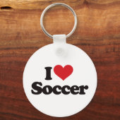 I Liebe Soccer Schlüsselanhänger (Vorderseite)