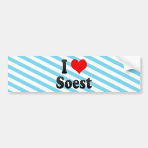 I Liebe Soest, Deutschland. Ich Liebe Soest, Autoaufkleber