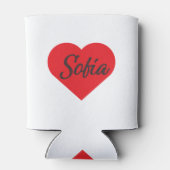 I Liebe Sofia - Bulgarien Dosenkühler (Rückseite)