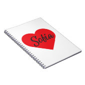 I Liebe Sofia - Bulgarien Notizblock (Rechte Seite)