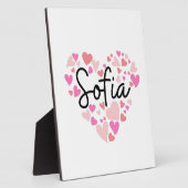 I Liebe Sofia Fotoplatte (Seite)