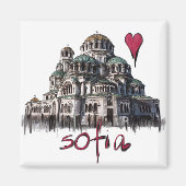I Liebe Sofia Magnet (Vorne)