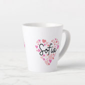 I Liebe Sofia Milchtasse (Rechte Ecke)
