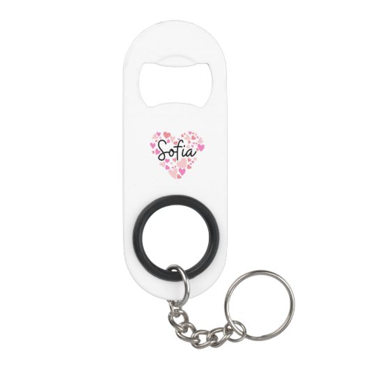 I Liebe Sofia Mini Flaschenöffner (Rückseite)