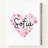 I Liebe Sofia Notizblock (Rückseite)