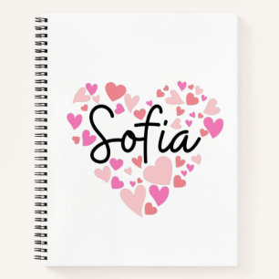 I Liebe Sofia Notizblock