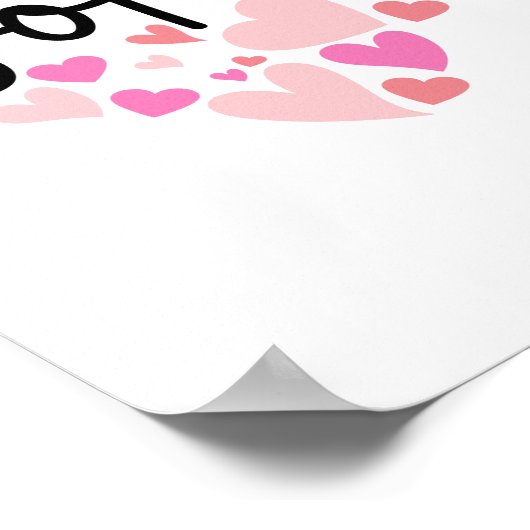 I Liebe Sofia Poster (Ecke)