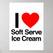 i Liebe Softservice Eis Poster (Vorne)
