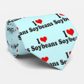I Liebe-Sojabohnen Krawatte (Gerollt)
