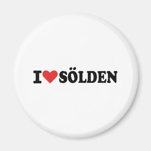 I Liebe Sölden Magnet