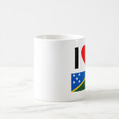i Liebe solomon Islands Kaffeetasse (Mittel)
