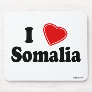 I Liebe Somalia Mousepad