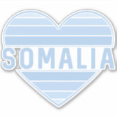 I Liebe Somalia, Somali Aufkleber (Vorderseite)