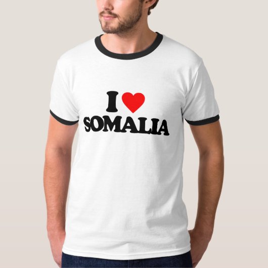 I LIEBE SOMALIA T-Shirt (Vorderseite)