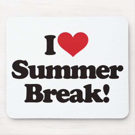 I Liebe-Sommer-Bruch! Mousepad (Vorne)