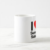 i Liebe Sommersonne Kaffeetasse (Mittel)