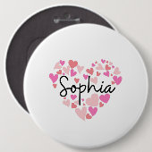 I Liebe Sophia Button (Vorne & Hinten)