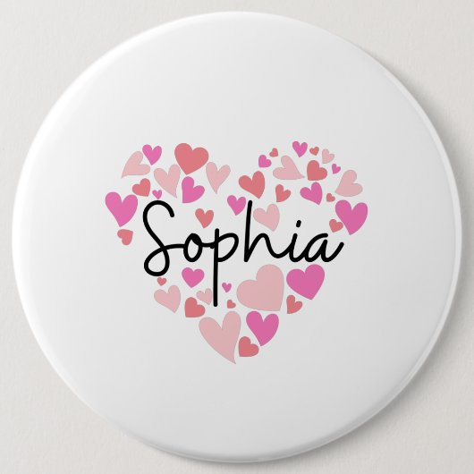 I Liebe Sophia Button (Vorderseite)