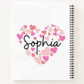 I Liebe Sophia Notizblock (Rückseite)