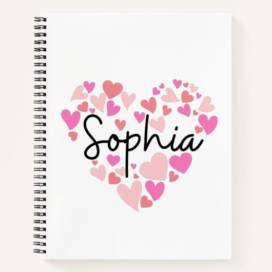 I Liebe Sophia Notizblock (Vorderseite)