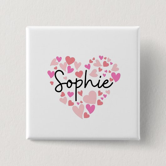 I Liebe Sophie Button (Vorderseite)