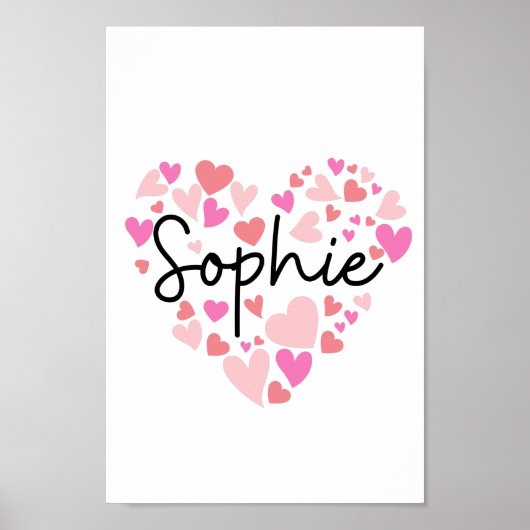 I Liebe Sophie Poster (Vorne)