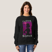 I Liebe Sophie Sweatshirt (Vorne ganz)