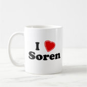 I Liebe Soren Kaffeetasse (Links)