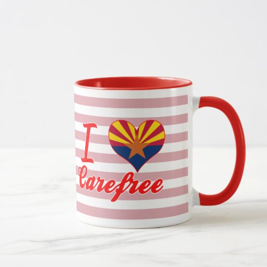 I Liebe sorglos, Arizona Tasse (Rechts)