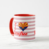 I Liebe sorglos, Arizona Tasse (Vorderseite Links)