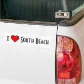 ~I Liebe South Beach~ AUTOAUFKLEBER (Auf Lkw)
