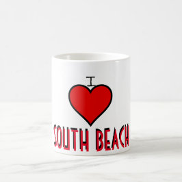 ~I Liebe South Beach~ TASSE, KÜMMERN SIE! Kaffeetasse