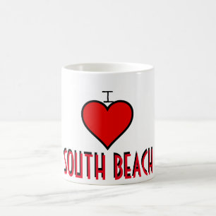 ~I Liebe South Beach~ TASSE, KÜMMERN SIE! Kaffeetasse