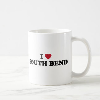 I Liebe South Bend Indiana Kaffeetasse