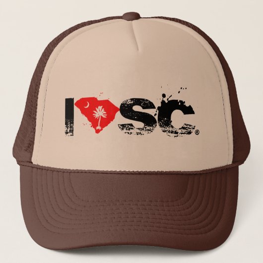 I Liebe South Carolina! Kappe (Vorderseite)