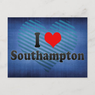 I Liebe Southampton, Vereinigtes Königreich Postkarte
