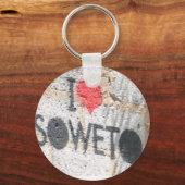 i Liebe soweto Schlüsselanhänger (Vorderseite)