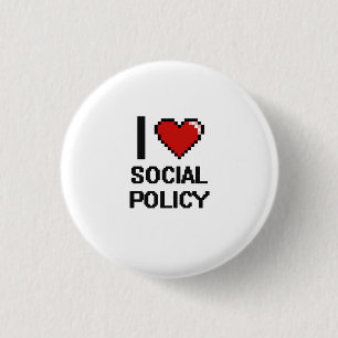 I Liebe-Sozialpolitik-Digital-Entwurf Button