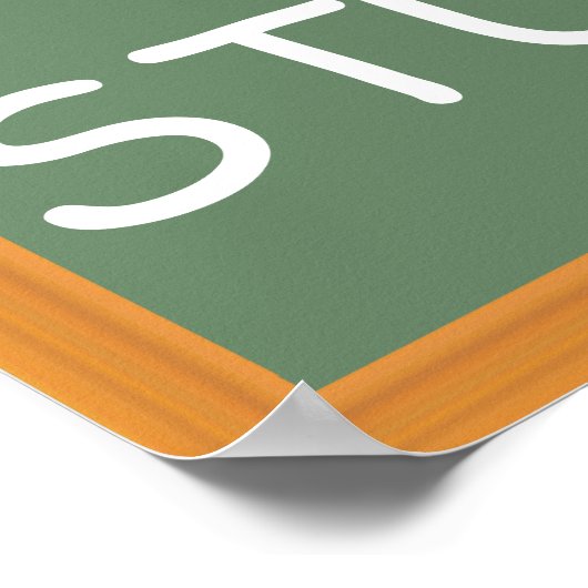 I Liebe Sozialstudien Poster (Ecke)