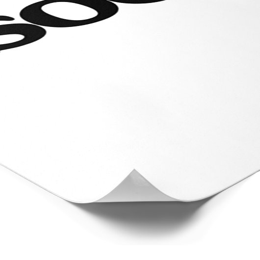 I Liebe Soziologie Poster (Ecke)