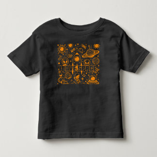 I LIEBE SPACE KLEINKIND T-SHIRT