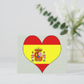 I Liebe Spanien Postkarte (Stehend Vorderseite)