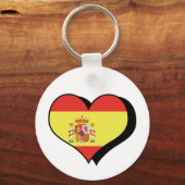 I Liebe Spanien Schlüsselanhänger (Vorderseite)