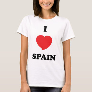 I LIEBE Spanien T-Shirt