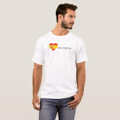 I Liebe Spanien T-Shirt (Vorne ganz)