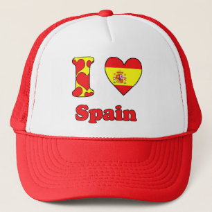I Liebe Spanien Truckerkappe